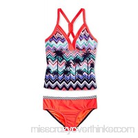 ZeroXposur Girls' Waikiki Girl Tankini Swimsuit 2pc Set 12 B07B45GZHR